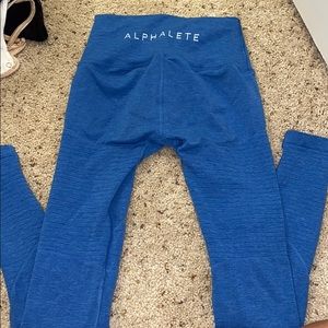 Blue Alphalete Revival Leggings